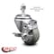Service Caster 3 Inch Gray Polyurethane Wheel Swivel 12mm Threaded Stem Caster with Brake SCC-TS20S314-PPUB-TLB-M1215 - alternate 3